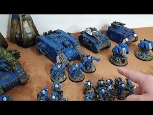 Necrons vs First Born Space Marines, Warhammer 40k battle report