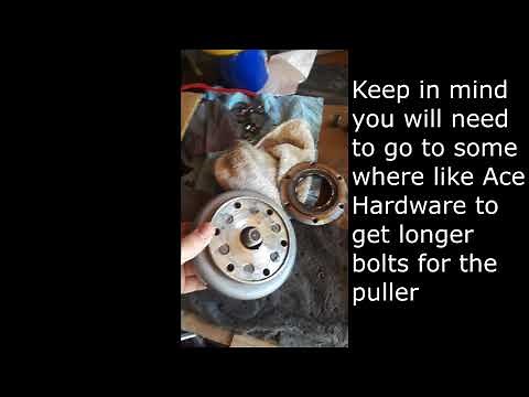 Honda400ex One-way Bearing/Starter Clutch Removal