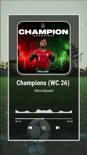 Champions (WC 26) 🎧 | IShowSpeed | FIFA World Cup 2026 Song | Lyrics Video ✨ | Lunaria Vibz