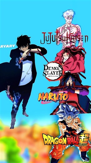 Sung Jin woo VS Demon slayer | Jujustu kaisan | dragonball super |Naruto | who is strongest #battle