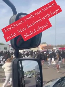 72K views · 431 reactions | Alleged stabbing incident on 'Blackheath' in London, after a funfair. Poor language. https://uk.news.yahoo.com/police-descend-blackheath-funfair-large-112558535.html | Traditional Britain Group - Under Attack | Facebook