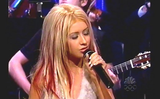 【美擦】Christina Aguilera - I Turn To You (Live 2000 Tonight Show)
