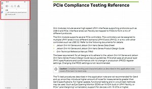 PCIE preset no signal