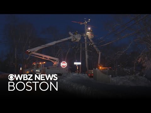 Cape Cod residents eagerly await power to be restored after blizzard