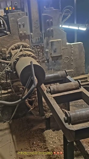 Engineering wood pressing process 🔱🌿