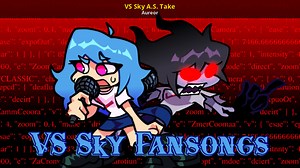 VS Sky A.S. Take Mod for Friday Night Funkin' | FNF Mods