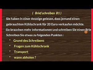 B1 brief schreiben Anzeige gelesen/ B1 brief schreiben 2023/2024/ b1 brief schreiben lernen alle