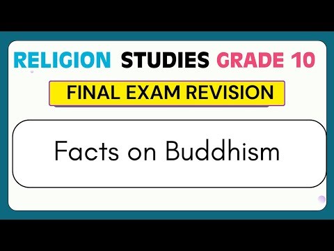 Religion Studies Grade 10 Q&A: Facts on Buddhism EXPLAINED!