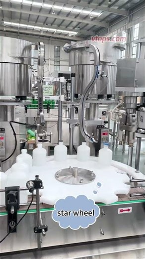 8 Head Liquid Filling Machine Plug Pressing Capping Machine VTOPS-L8 ⚙️💧🚀