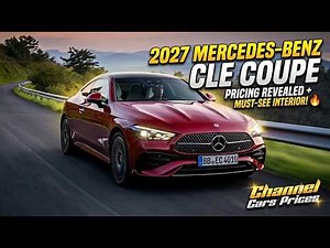 2027 Mercedes Benz CLE - The Ultimate Luxury Coupe! 🔥