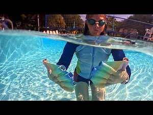 3D Printed Hand Fins Test in the Pool | Do They Actually Work?