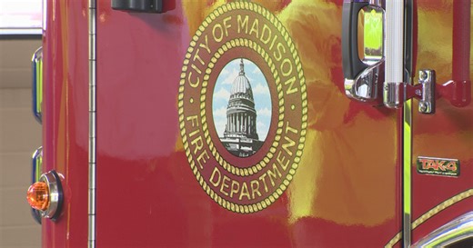 Reported fire on Monona Drive due to refrigerant leak