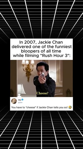 Funniest blooper from Jackie Chan in "Rush Hour 3" in 2007!