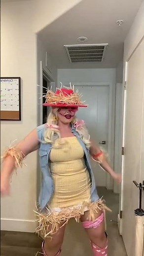 Diy scarecrow costume: quick & easy #diycostume