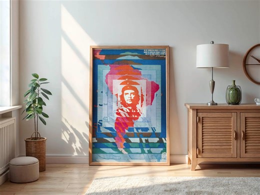 Che Guevara - 1990s Cuban Poster - DIGITAL DOWNLOAD - Etsy