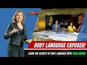 Body Language Insights from the 2024 Presidential Debate || Traci Brown Analyzes Trump and Harris