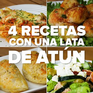 158K views · 4.1K reactions | ¡Si tienes latas de atún en casa, puedes hacer todas estas recetas! ❤️ | Tasty Latam | Facebook