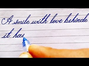 How to write neat and beautiful writing | Very clean handwriting