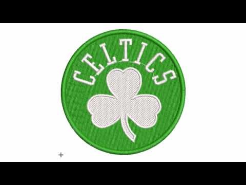 Boston Celtics Logo Embroidery Design
