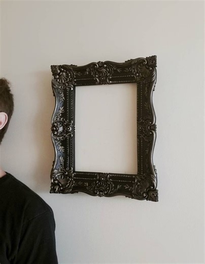 Ornate Black Picture Frame 8x10 | Gothic Baroque Gallery Wall Frame | Victorian Decor - Etsy