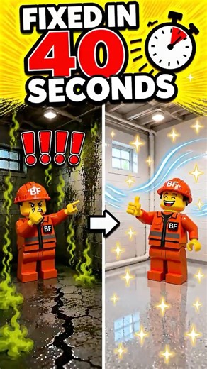 We Fixed a Musty Smelling Basement in Under 40 Seconds