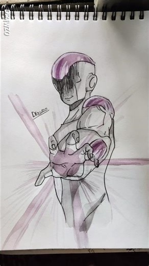 I Drew Frieza for the FIRST TIME 😱 | Dragon Ball Z Art ‪@drawzo7‬