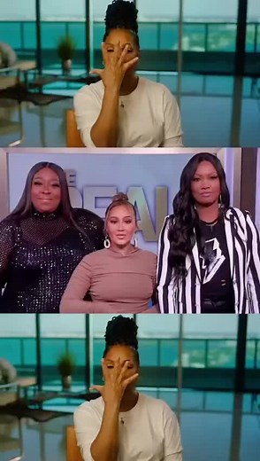 Today @The Real 💙 #janetjacksondoc #RhythmNationCountdownChallenge 🤚🏽✌🏽👆🏽