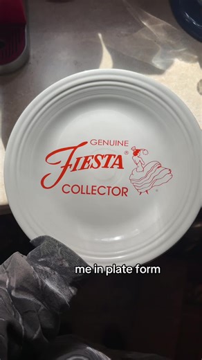 💖 genuine fiestaware girl til I die | plates