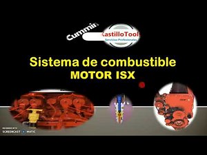 Sistema de combustible Cummins - Motoes ISX - Exposicion !!