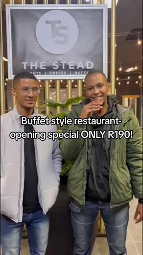 The Stead Plumstead buffet opening special R190 - book now