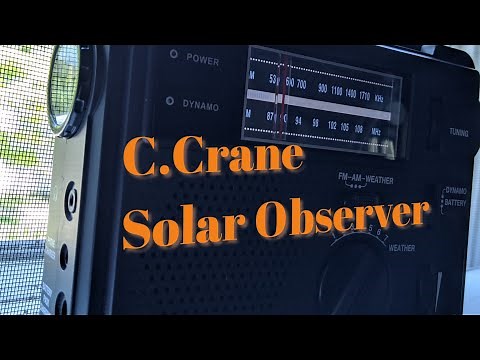 C. Crane CC Solar Observer Emergency AM/FM/NOAA Radio