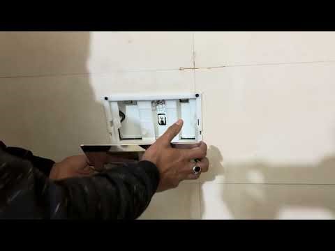 CONCEALED FLUSH TANK KO OPEN KAise KAREN & REPAIR