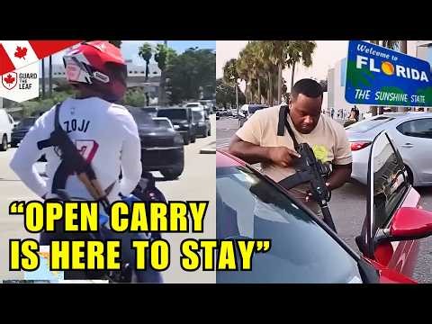 Florida's Open Carry Now Active And 8th Straight Month Decline To The US