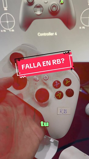 por si tu control de xbox series tiene esta falla caracteristica de RB...