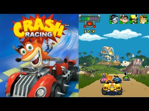 Crash Racing JAVA GAME (Wonderphone 2005 year) FULL WALKTHROUGH