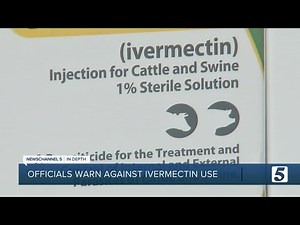 FDA: Ivermectin approved for human use should not be used to treat COVID-19