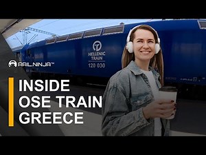 Inside of A High-Speed OSE Train | Greece Trains | Rail Ninja Review