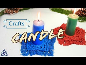 DIY | Macrame Candle Holder | Macrame Craft