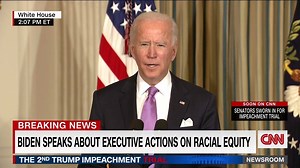 President Joe Biden signed a series of executive actions revolving around racial equity policy on Tuesday, focusing on nondiscrimination policy, prison reform and public housing, saying it is "time to act." https://cnn.it/36hxh2D | CNN