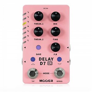 MOOER D7 X2 DELAY コンパクトエフェクター ディレイ ムーア  | 島村楽器オンラインストア