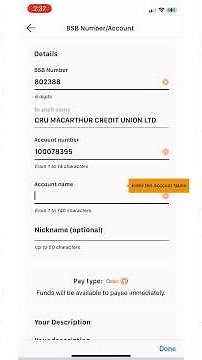 How to add New Payee