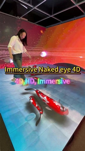 Immersive LED Display with 360 Degree 4D Effect