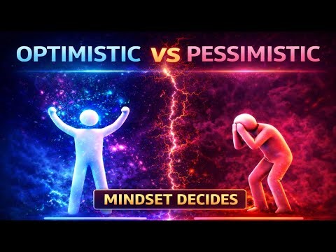 OPTIMISTIC vs PESSIMISTIC MINDSET | This One Choice Can Change Your Life 💥