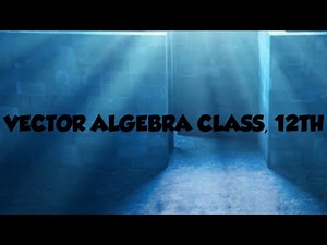 12th vector algebra class