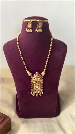 Radha and Krishna haramPrice :560+shipping free Dm whatsapp 9562051418 #shortsfeed #jwellery