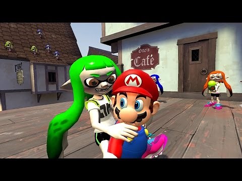 [Mariopalooza Collab] Mario gets disturbed by Inklings