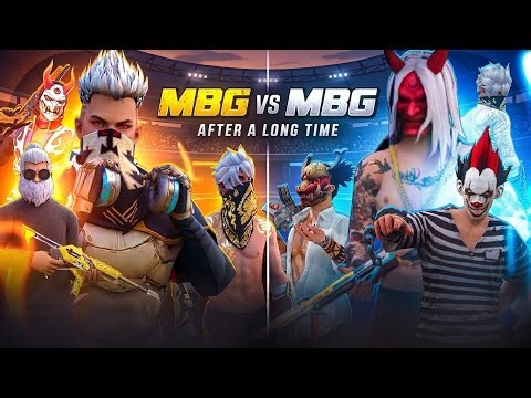 MBG vs MBG - 4vs4 Cs Custom Room After A Long Time..!! 🤩🔥 - Free Fire Telugu - MBG ARMY