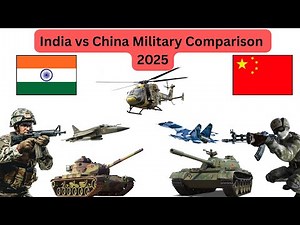 India vs China Military Comparison 2025 | Strength, Power, and Defense Comparison