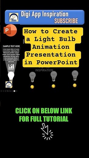 How To Create A Light Bulb Animation In PowerPoint