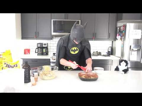 Batman Invents the Skillet Cookie Sandwich